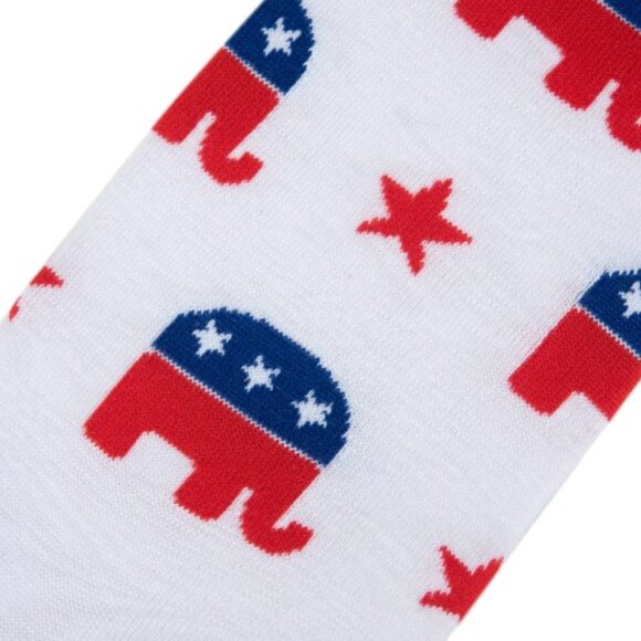 Crazy Socks - Republican Party Pair of Crew Socks - Picture 3 of 3